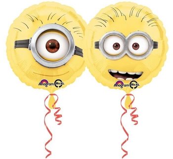 Balon foliowy Minionki 46cm/1szt.