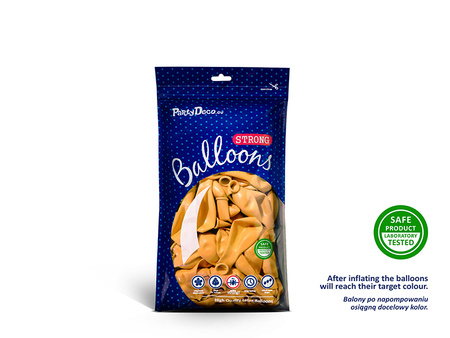 Balony Strong 12cm, Pastel Honey Yellow (1 op. / 100 szt.)