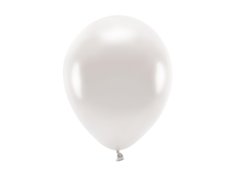 Balony Eco 26cm metalizowane perłowy – opakowanie 10 sztuk