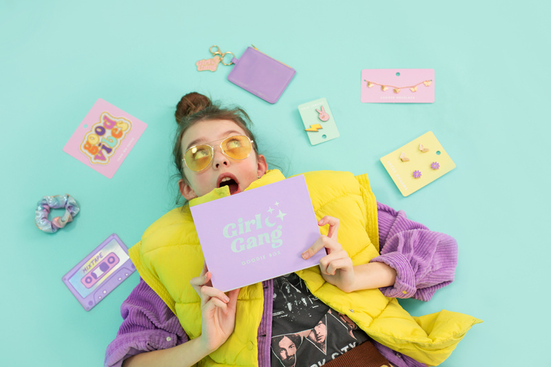 Zestaw prezentowy Girl Gang Goodie Box - widok ogólny