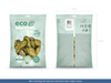 Balony Eco 26cm metalizowane, jasny złoty (1 op. / 100 szt.)