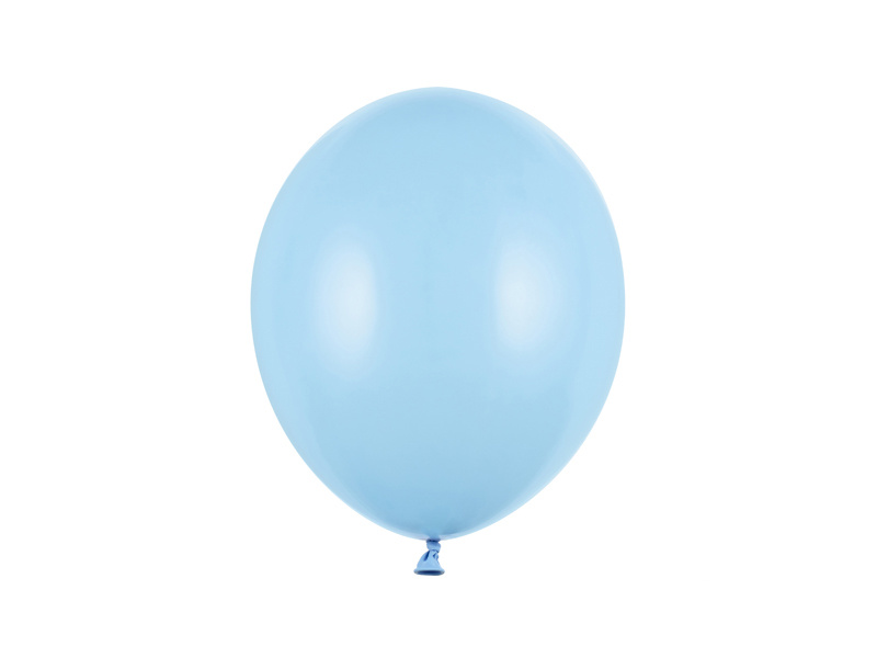 Balony Strong 27cm Pastel Baby Blue - opakowanie 100 sztuk