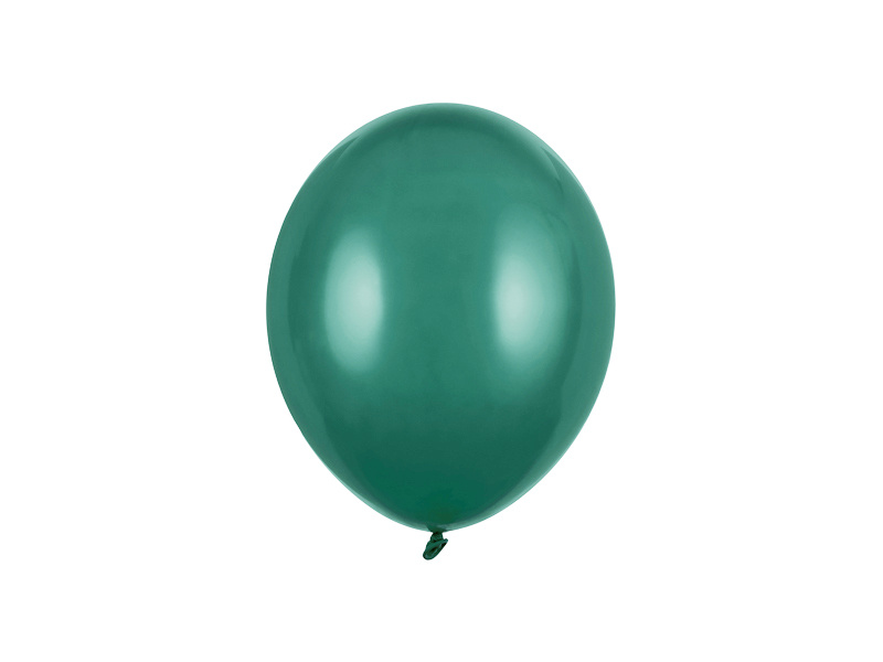 Balony Strong 23 cm Pastel Bottle Green – opakowanie 100 sztuk