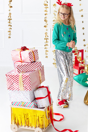 Papier do pakowania - Paski, 70x200cm