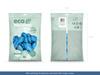 Balony Eco 26cm metalizowane, jasny niebieski (1 op. / 100 szt.)