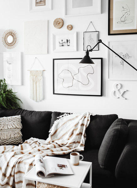 Makrama złamana biel - inspiracja do aranżacji