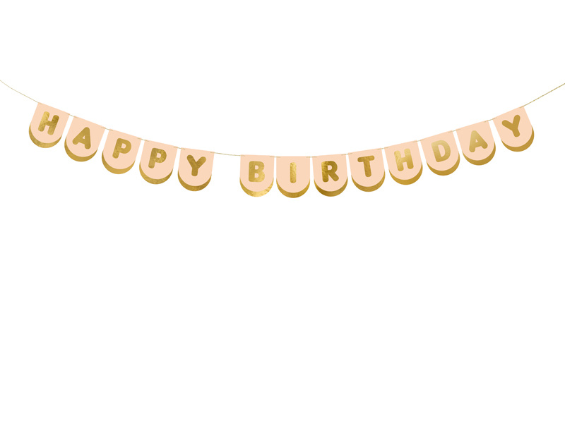 Baner Happy Birthday Konie - zdjęcie 1