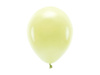 Balony Eco 26cm pastelowe, jasny żółty (1 op. / 100 szt.)