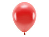 Balony Eco 30cm metalizowane, czerwony (1 op. / 100 szt.)