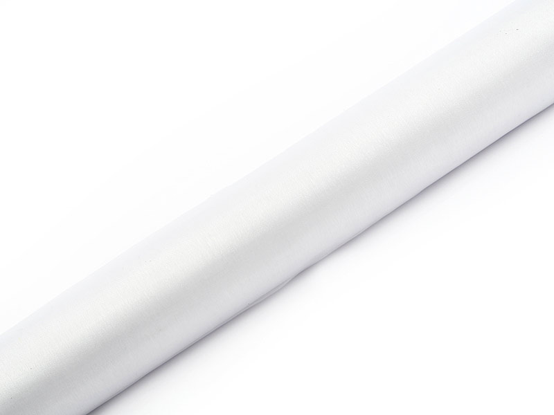 Organza Gładka biała 0,36 x 9m - zdjęcie produktu