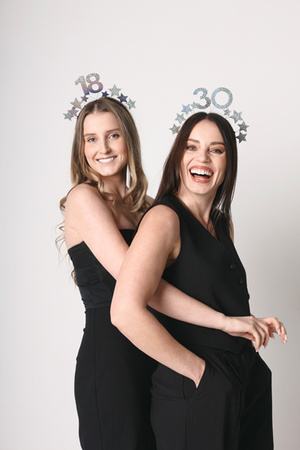 Opaska z gwiazdkami 18, srebrna