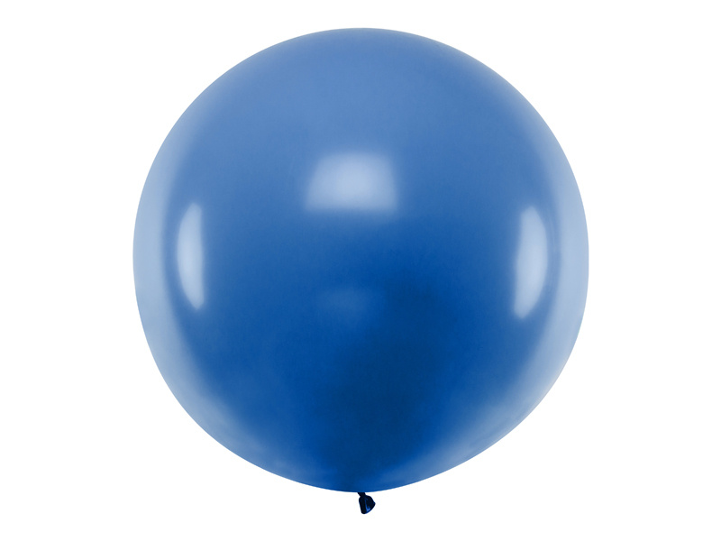 Balon okrągły 1m Pastel Blue