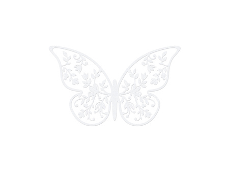 Dekoracje papierowe Motyl, 6,5 x 4cm (1 op. / 10 szt.)
