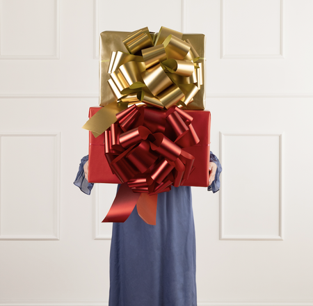 Kokarda dekoracyjna DIY, czerwony, 40 cm