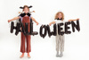 Balon foliowy Halloween, 280x46 cm, czarny