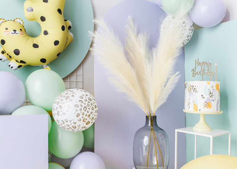 Balony Pastel Kiwi Cream 30 cm - widok w opakowaniu