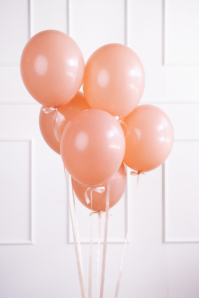 Balony Strong Pastel Peach – opakowanie balonów