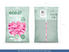 Balony Eco 30cm pastelowe, różowy (1 op. / 100 szt.)