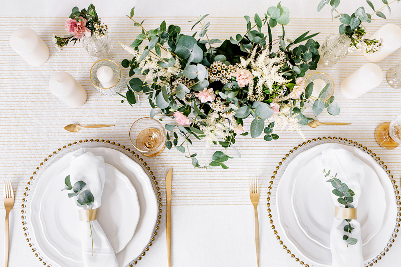 Organza dekoracyjna w rolce – szerokość 48 cm, długość 9 m