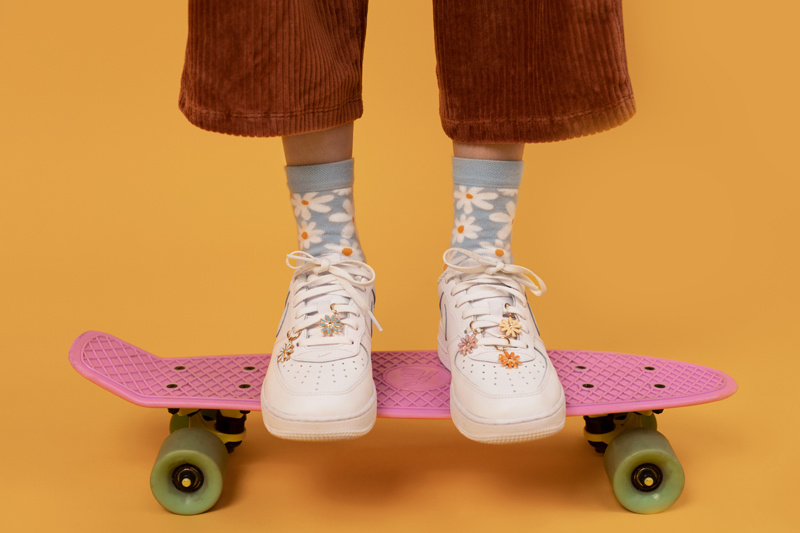 Skarpetki Stokrotki mix 31-34 - zdjęcie 6