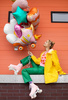 Balon foliowy Gwiazdka, 48cm, zielony