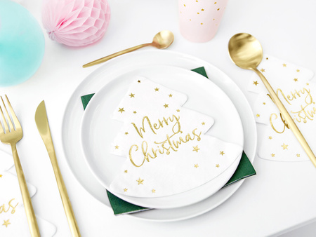 Serwetki Choinka - Merry Christmas, 16x16,5cm (1 op. / 20 szt.)