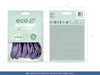 Balony Eco 26cm metalizowane, lawenda (1 op. / 10 szt.)