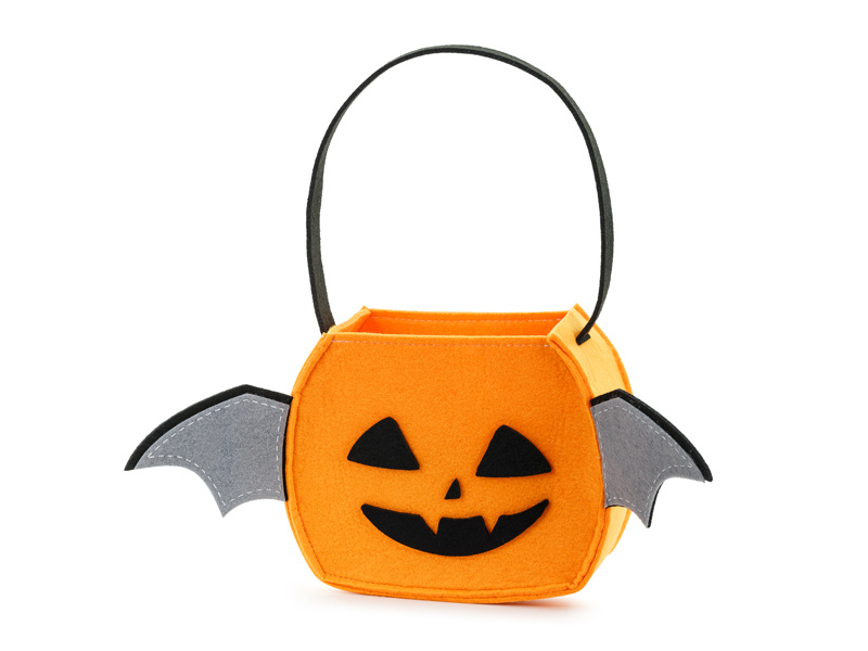 Torebka Halloween Dynia pomarańczowa przód