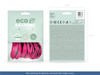 Balony Eco 30cm pastelowe, fuksja (1 op. / 10 szt.)
