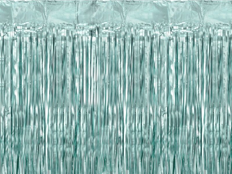 Kurtyna Party niebieska 100x200cm