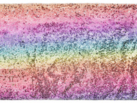 Bieżnik cekinowy, mix kolorów, 0,3 x 5 m