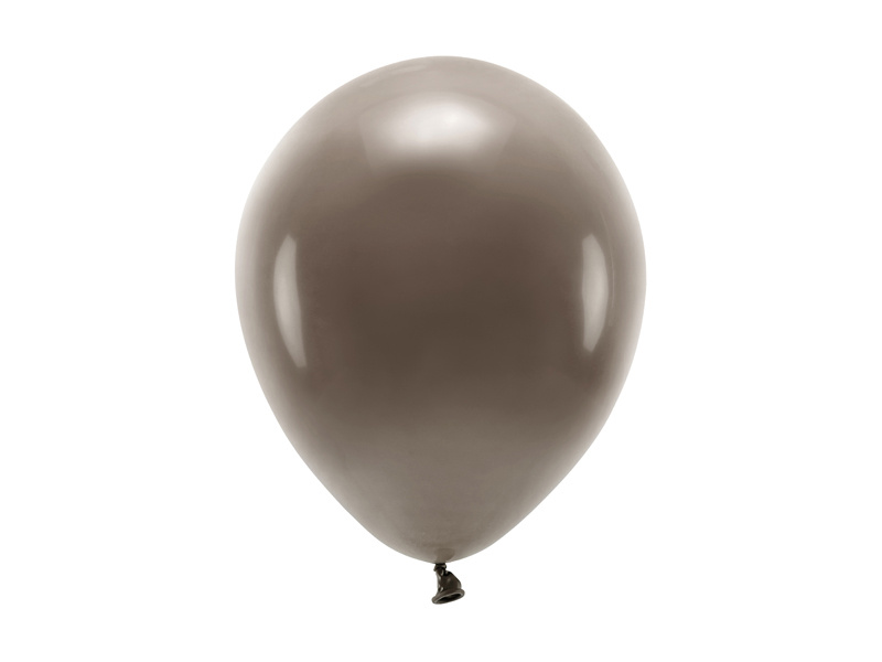 Balony Eco 26cm pastelowe brązowy - opakowanie 100 sztuk