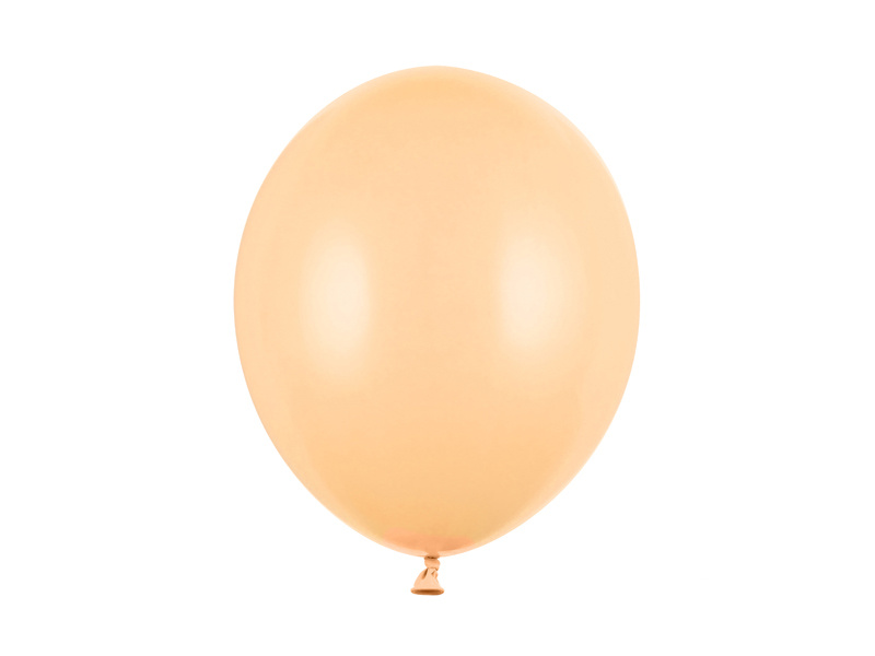 Balony Strong 30cm Pastel Light Peach - zestaw 10 sztuk