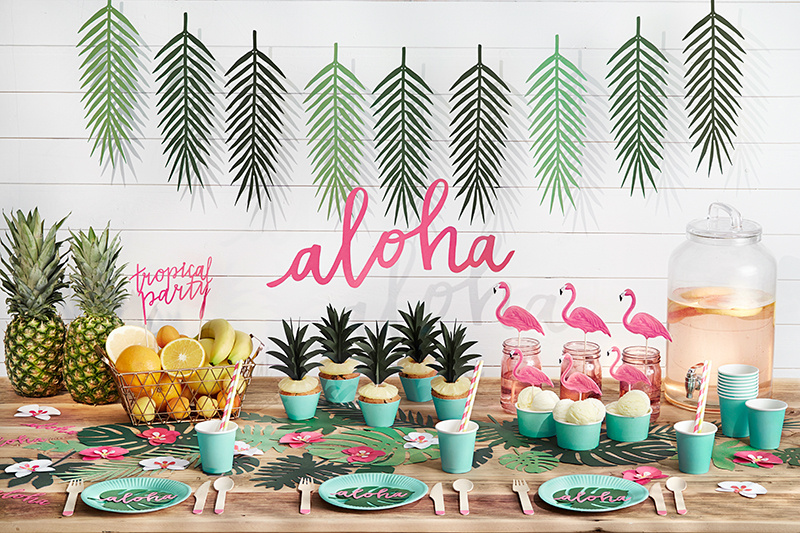 Girlanda Aloha Ananasy - szczegóły wykonania
