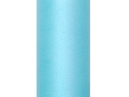 Tiul gładki, turkus, 0,15 x 9m (1 szt. / 9 mb.)