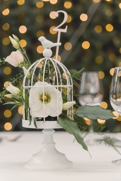 Girlanda Liście wierzby 2m - dekoracja na stole