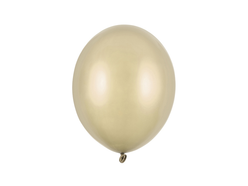 Balony Strong Metallic Cold Gold 27 cm - zdjęcie produktu