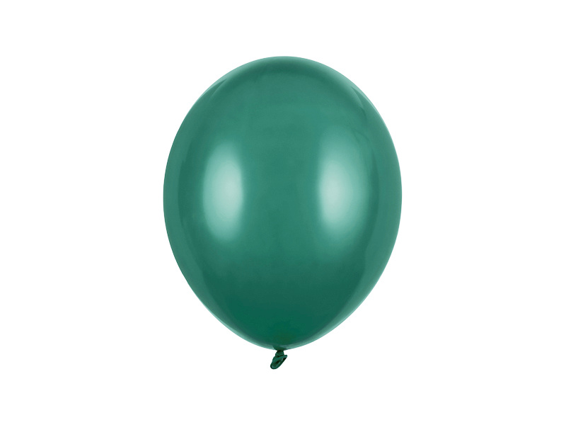 Balony Strong 27 cm Pastel Bottle Green – opakowanie 50 sztuk