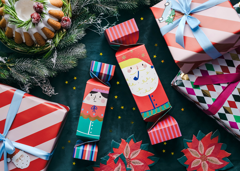 Pudełka cukierki – zestaw dwóch rozmiarów i kolorów