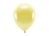 Balony Eco 26cm metalizowane, jasny złoty (1 op. / 10 szt.)