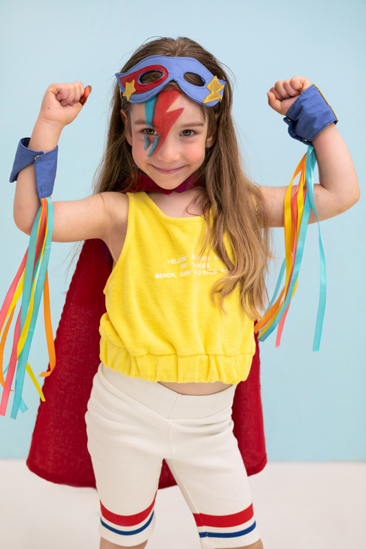 Wzory malowane kredkami do twarzy