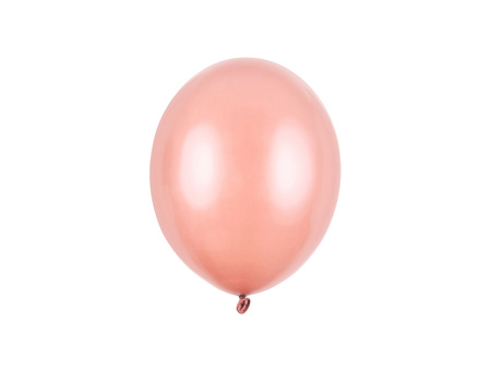 Balony Strong 23cm, Metallic Rose Gold (1 op. / 100 szt.)