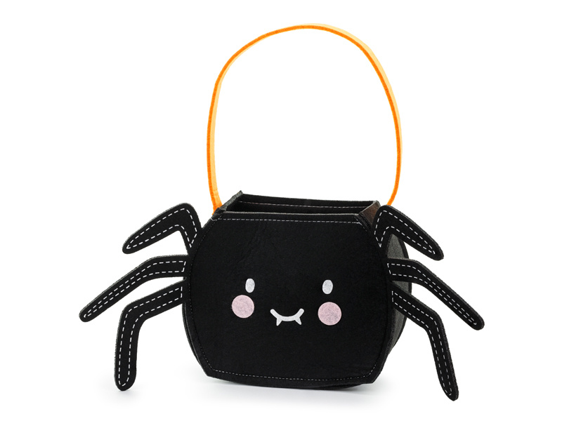 Torebka Halloween Pająk czarna - widok ogólny