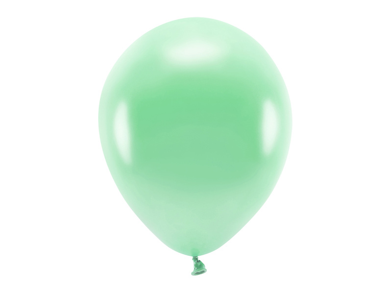 Balony Eco 30cm metalizowane, mięta – zdjęcie produktu