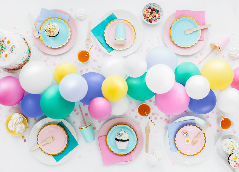 Balony Eco pastelowe białe 30 cm - dekoracja na evencie