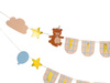 Baner First Birthday z misiami, 2,55 m
