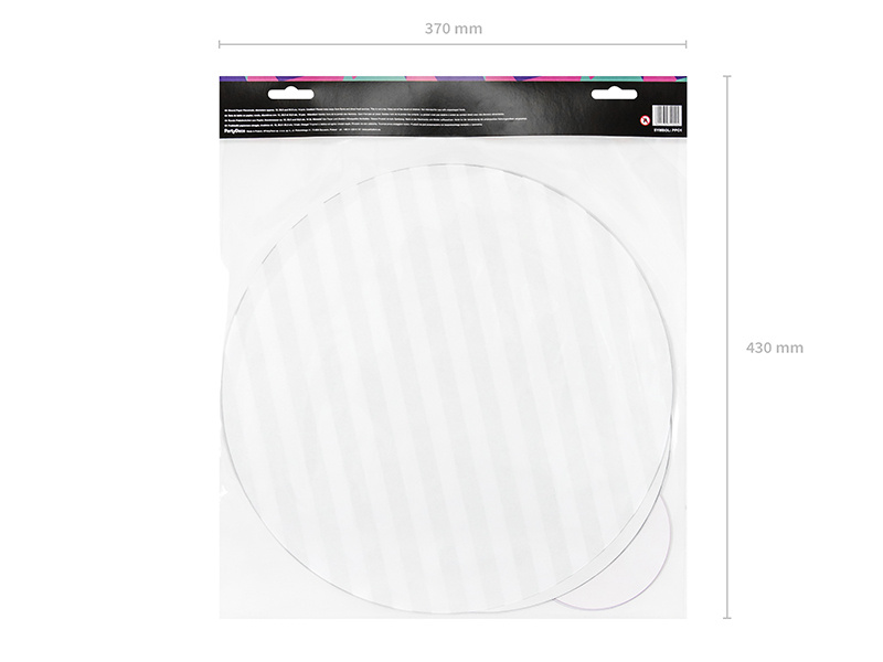 Podkładki papierowe okrągłe, mix – ochrona stołu