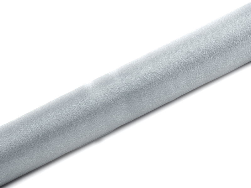 Organza Snow srebrny 0,36 x 9m - widok produktu
