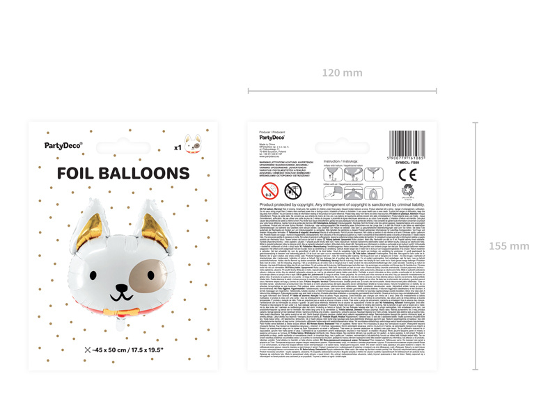 Balon foliowy pies – uniwersalna dekoracja