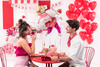 Baner Valentines Day, 150x13 cm, mix